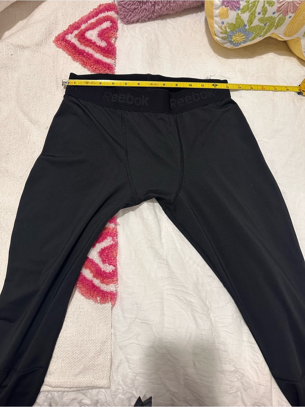 Reebok Black Performance Compression Tights